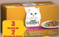 Purina Gourmet Hrană Completă diverse sortimente 4 x 85 g