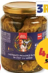 HANUL BOIERESC CASTRAVEȚI 6-9 CM 670 g