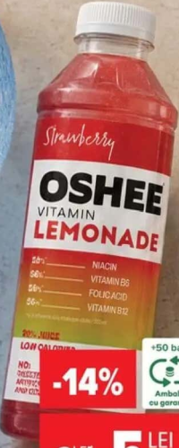 Oshee Apă cu vitamine 0.5 L