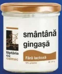 Lăptăria cu Caimac Smântână gingașă, fără lactoză 18% grăsime, 300 g