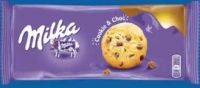 Fursecuri cu bucățele de ciocolată, Milka Choco Cookies 135 g