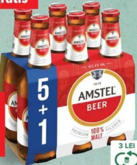 Bere Amstel 6 x 0.33 L, per pachet