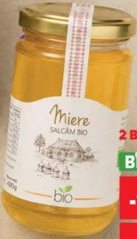 Apisrom Miere de salcâm Bio 400 g