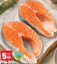 Filiera Calității Carrefour Medalion somon per 100 g
