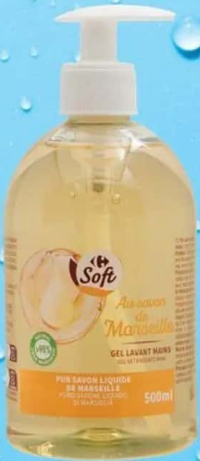 Carrefour Soft Săpun lichid Marsilia 500 ml