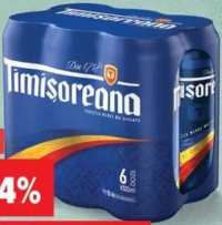 Bere Timișoreana 6 x 0.5 L
