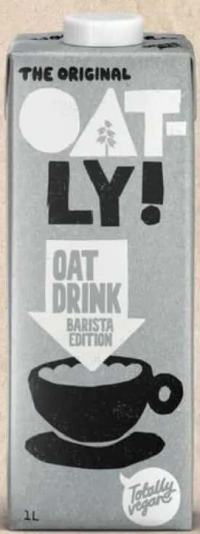 Băutură vegană pe bază de ovăz, Barista, Oatly 1 L