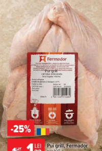 Fermador Pui grill per 100 g