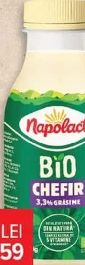 Napolact Bio Chefir/Sana/Iaurt de băut 330 g