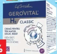 Cremă pentru ten matur, uscat, ridat 55+ Gerovital H3 Classic 50 ml