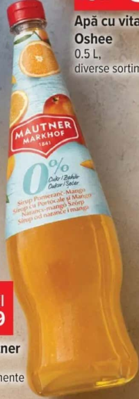 Mautner Markhof Sirop 0.7 L