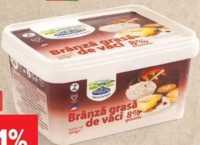 Prodlacta Brânză grasă de vaci 8% grăsime 500 g