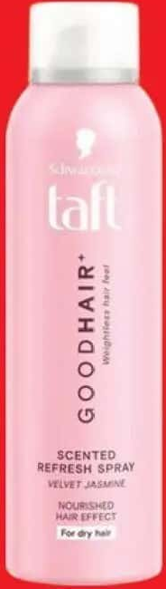 Taft Spray parfumat pentru reîmprospătarea părului 150 ml