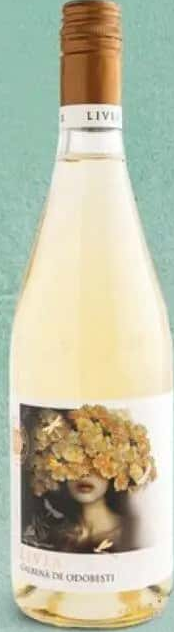Vin Livia Galbena de Odobești 0.75 L