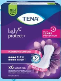 Tena Absorbante maxi noapte 6 buc