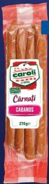 Caroli Cârnați cabanos 270 g