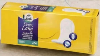Carrefour Soft Absorbante igienice zilnice Extra Lungi 24 buc.