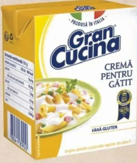 Cremă pentru gătit, Gran Cucina 200 ml