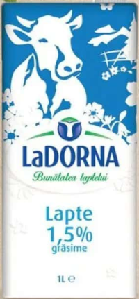 LaDorna Lapte UHT 1.5% grăsime 1 L