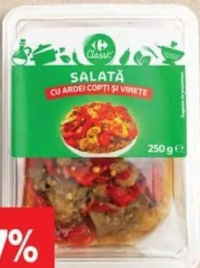 Salată de ardei copți cu vinete, Carrefour Classic 250 g