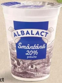 Albalact Smântână 20% grăsime 400 g