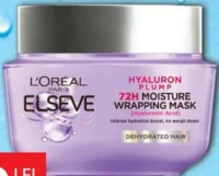 L'Oreal Paris Elseve Mască intens hidratantă Hyaluron Plump pentru păr deshidratat 300 ml
