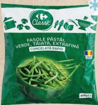 Carrefour Classic Fasole verde, tăiată 450 g