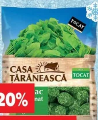 Casa Țărănească Spanac tocat porționat 1 kg