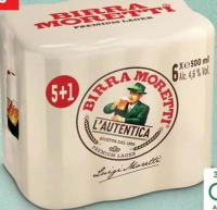 Bere Birra Moretti 6 x 0.5 L