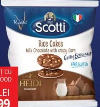 Riso Scotti Chips orez/porumb 30 g, diverse sortimente