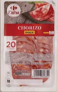 Salam Chorizo feliat, Carrefour Extra 100 g