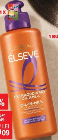 Balsam fără clătire L'Oreal Paris Elseve ulei extraordinar cu ulei prețios de Amla 200 ml