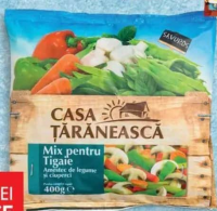 Casa Țărănească Amestec de legume cu ciuperci pentru tigaie 400 g