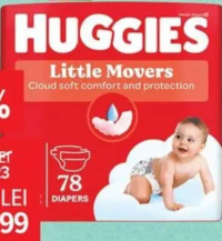 Huggies Scutece bebeluși Little Movers