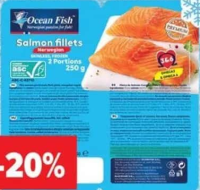 Ocean Fish File de somon fără piele 2 x 125 g