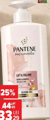 Șampon Lift&Volume Pantene 500 ml
