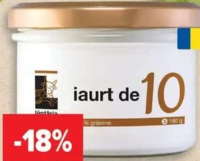 Lăptăria cu Caimac Iaurt de 10 10% grăsime 190 g