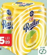 Bere fără alcool Ciuc Radler 4 x 0.5 L