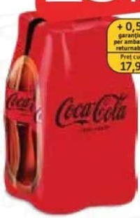 Băutură carbogazoasă COCA COLA Zero 4x0.33 L