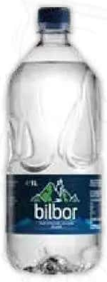 Apă minerală naturală plată BILBOR 1 L