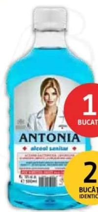 Alcool sanitar ANTONIA 500 ml