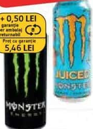 Băutură energizantă MONSTER ENERGY 0.5 L