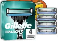 Rezerve aparat de ras GILLETTE Mach3 4 buc