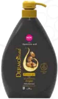 Dermomed Gel duș argan/ iris 1 L