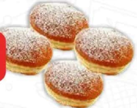 Gogoașă cu cremă de fructe de pădure 70 g