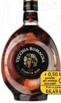 Brandy VECCHIA ROMAGNA 700 ml, 38% alcool
