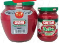 Pastă de tomate SULTAN 580 g + Bulion de tomate SULTAN 190 g