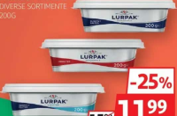 Lurpak Amestec tartinabil diverse sortimente 200g