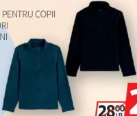 Inextenso Bluză polar pentru copii, diverse culori, mărimi 3-14 ani