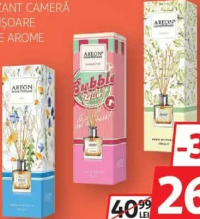 Areon Odorizant cameră cu bețișoare diverse arome 150ml